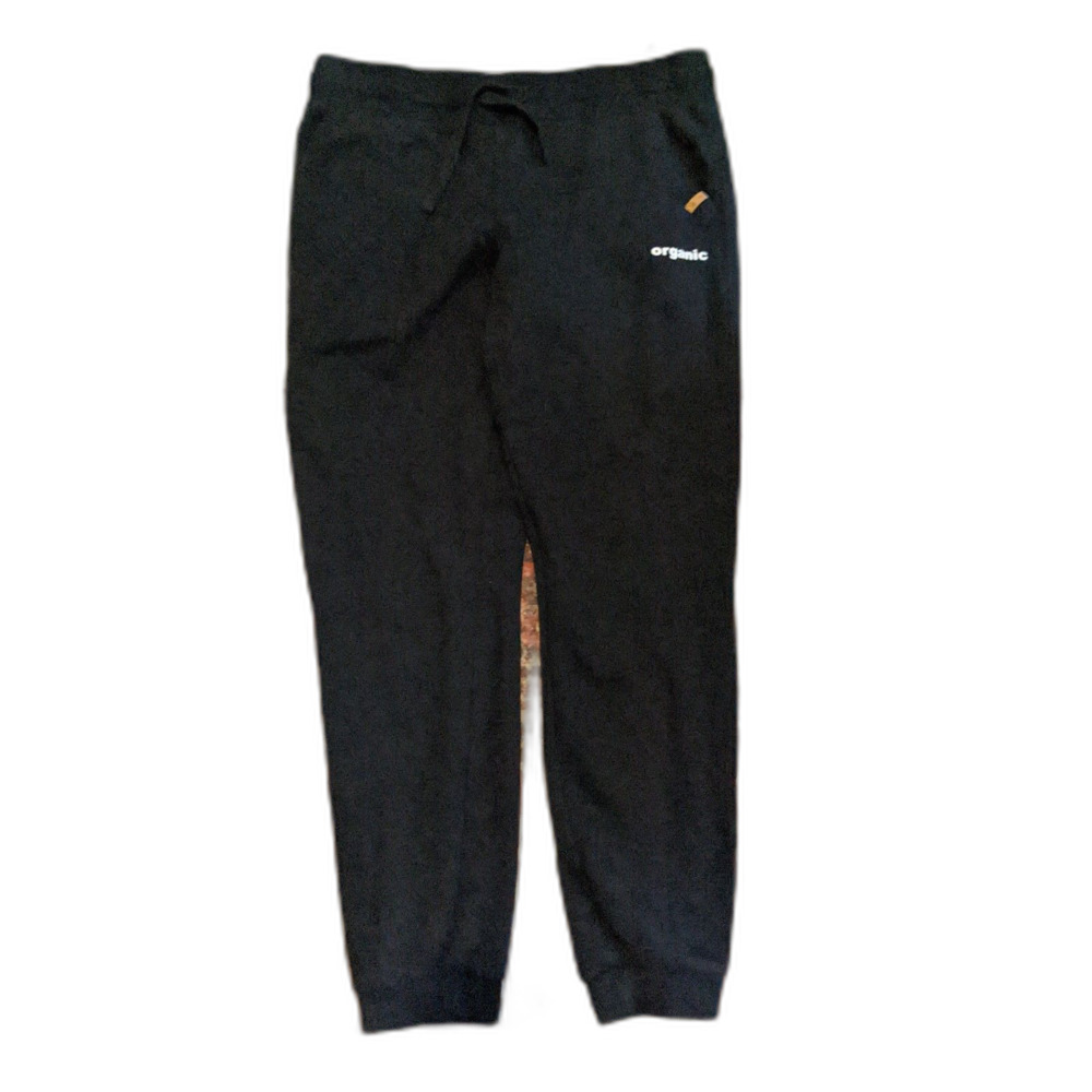Tentree M women's organic Eco facts black medium sweatpants medium